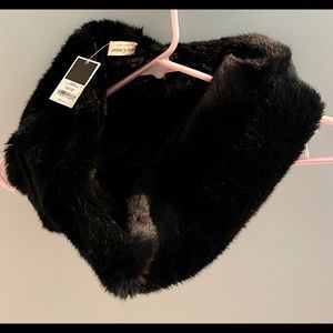 Faux fur Juicy Couture Scarf. New with tags.